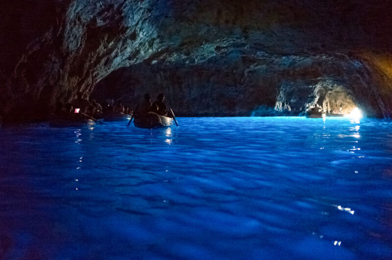 2 Week Italy Itinerary: Blue Grotto