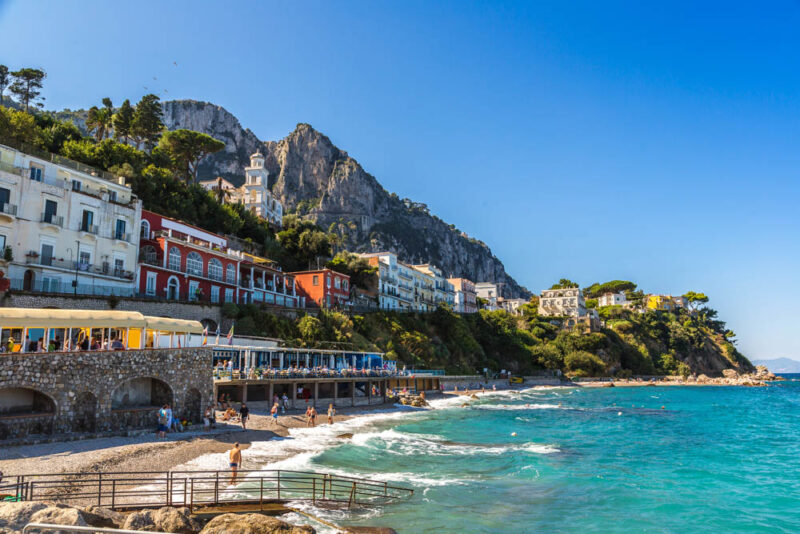 2 Week Itinerary in Italy: Capri Town