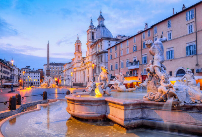 2 Week Itinerary in Italy: Piazza Navona