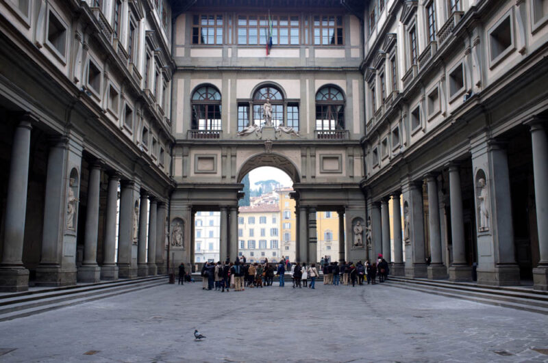 2 Week Itinerary in Italy: Uffizi Gallery