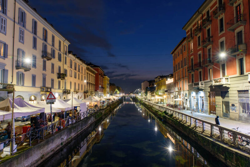 2 Weeks in Italy Itinerary: Navigli District