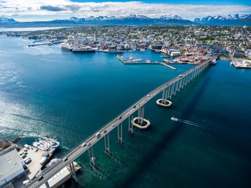 2 Weeks in Norway Itinerary: Tromso Bridge