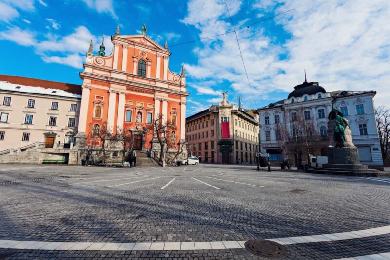 3 Days in Ljubljana Itinerary: Franciscan Church