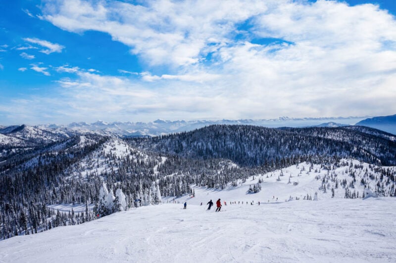Best Cities to Visit in the US in February: Big Sky, Montana