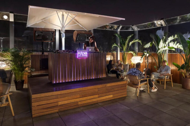 Best Cocktail Bars in Madrid: RADIO ME Rooftop Bar
