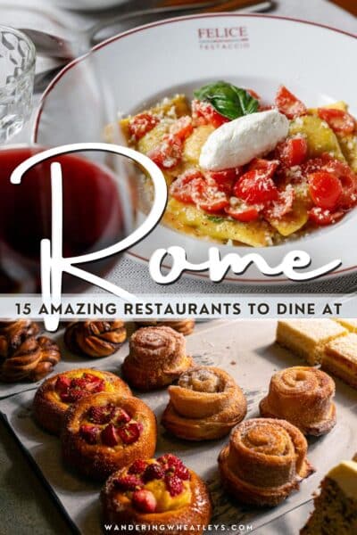 Best Restaurants in Rome, Italy