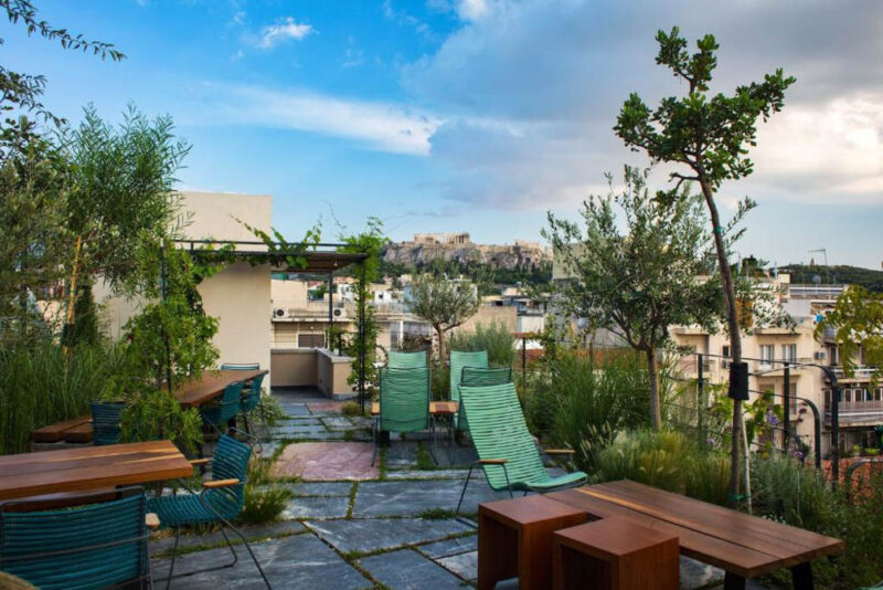 Best Rooftop Bars in Athens: The Foundry Rooftop Garden