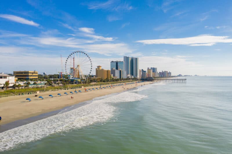 Best Things to do in Myrtle Beach: Spend the day at the Beach
