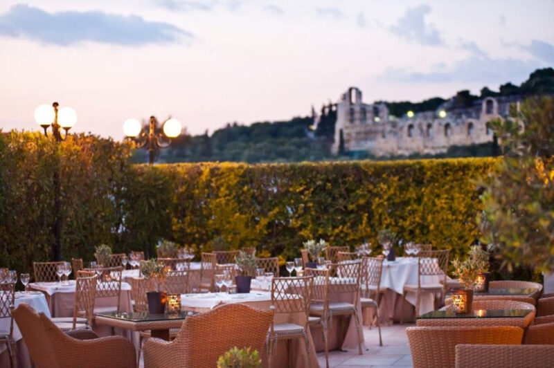 Cool Rooftop Bars in Athens: Acropolis Secret at Divani Palace