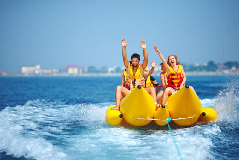 Cool Things to do in Myrtle Beach: Banana Boat
