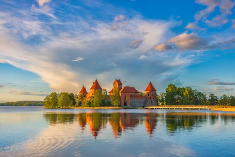 Cool Things to do in Vilnius, Lithuania: Trakai Castle
