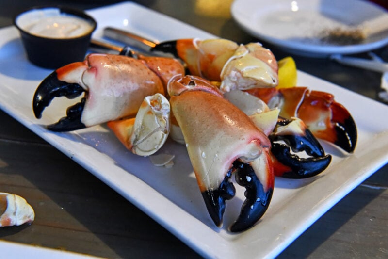 Everglades National Park Things to do: Stone Crabs at Triad Season