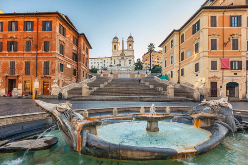 Italy Two Week Itinerary: Piazza di Spagna