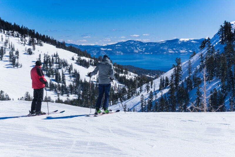 Must Visit Places in the US in February: Lake Tahoe, California