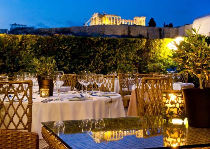 Unique Rooftop Bars in Athens: Acropolis Secret at Divani Palace
