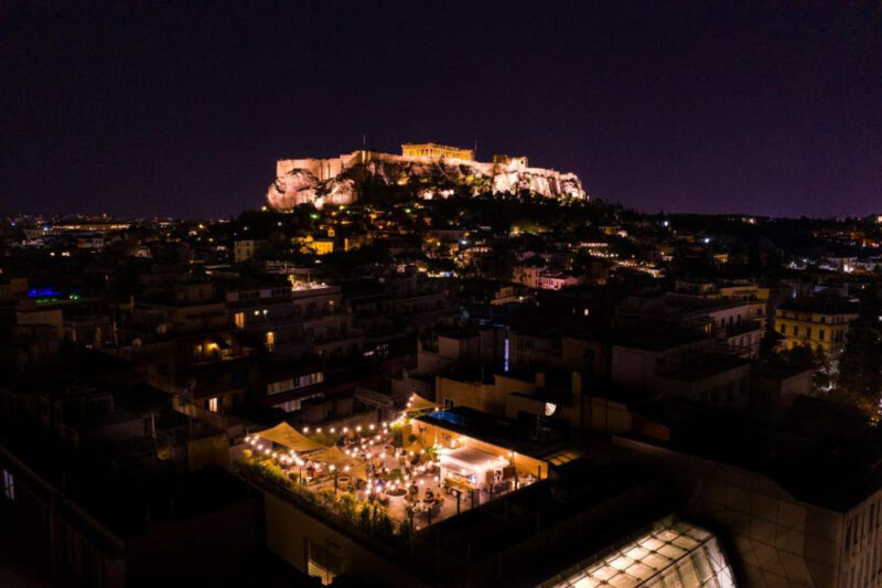 Unique Rooftop Bars in Athens: Retire at the Ergon House
