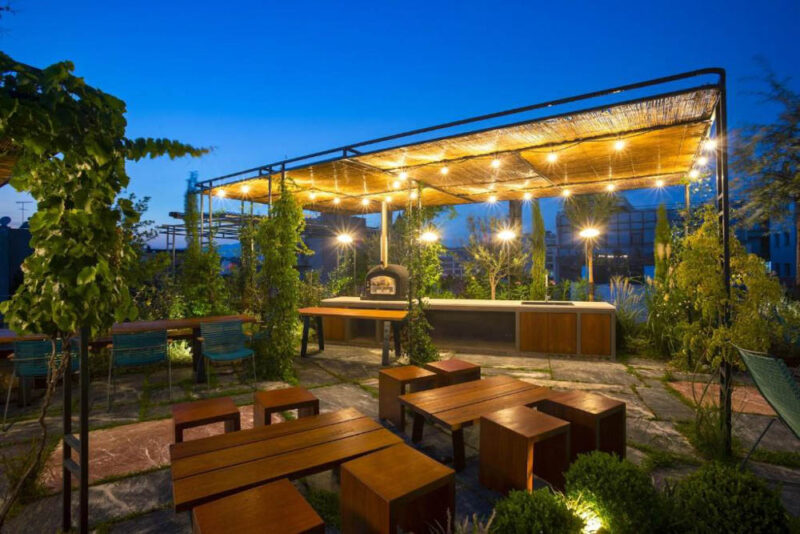 Unique Rooftop Bars in Athens: The Foundry Rooftop Garden
