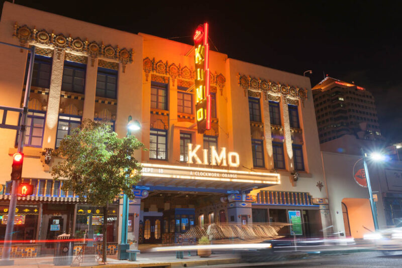 Unique Things to do in Albuquerque, New Mexico: KiMo Theatre