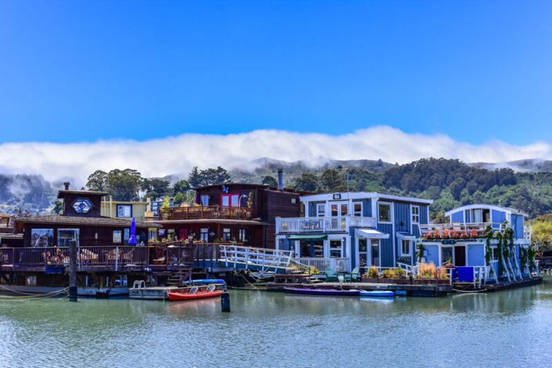 Unique Things to do in Sausalito: Iconic Houseboats
