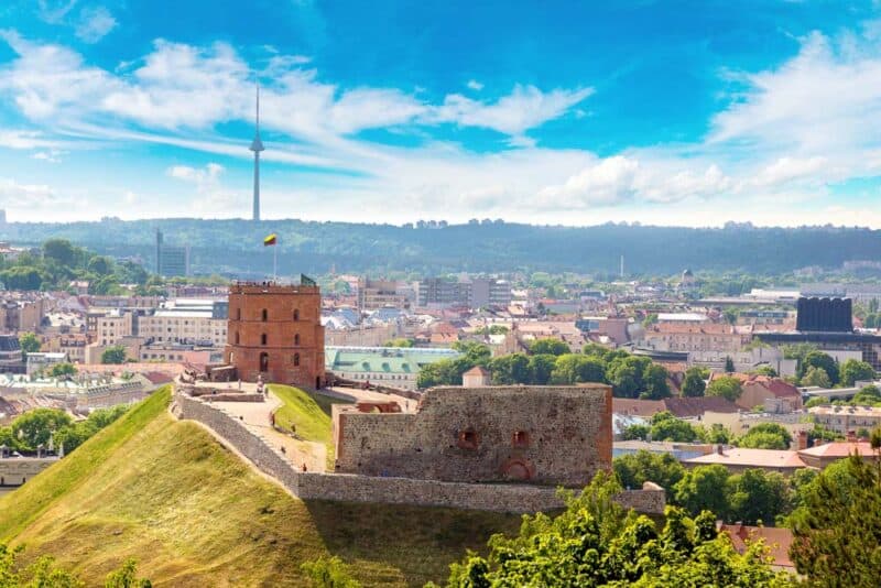 Unique Things to do in Vilnius, Lithuania: Gediminas Tower