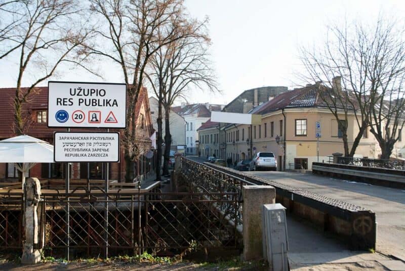 Vilnius, Lithuania Bucket List: Republic of Uzupis