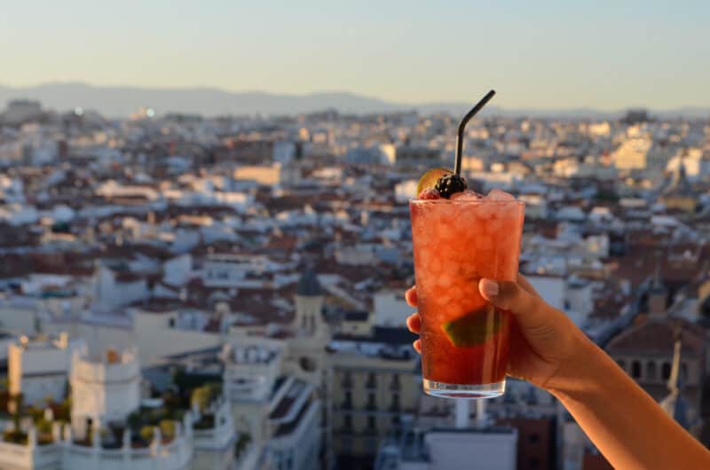 What Cocktail Bars to Try in Madrid: Azotea Circulo de Bellas Artes
