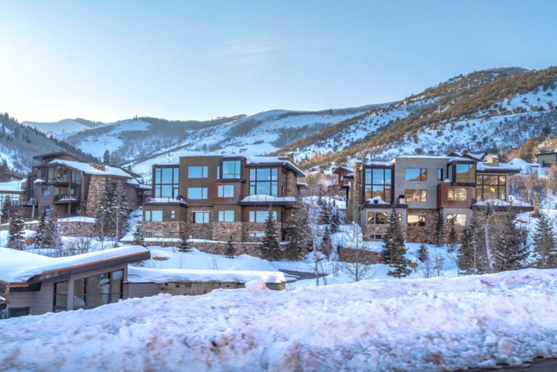What Places Have Shoulder Season in the US in February: Park City, Utah