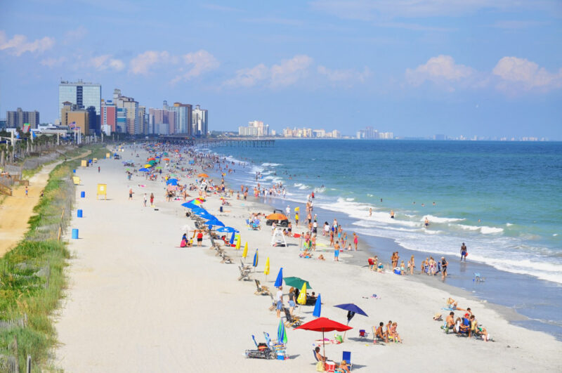 What Places have Shoulder Season in USA in May: Myrtle Beach, South Carolina