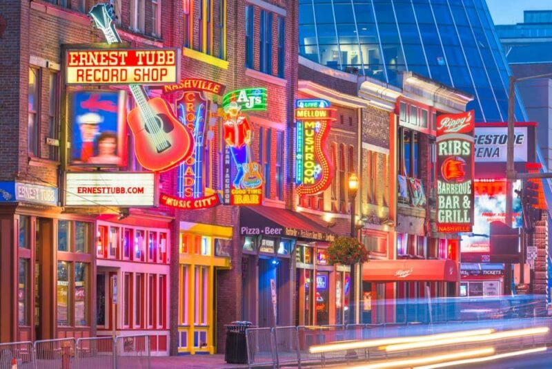 What Places to Visit in the US in March: Nashville, Tennessee