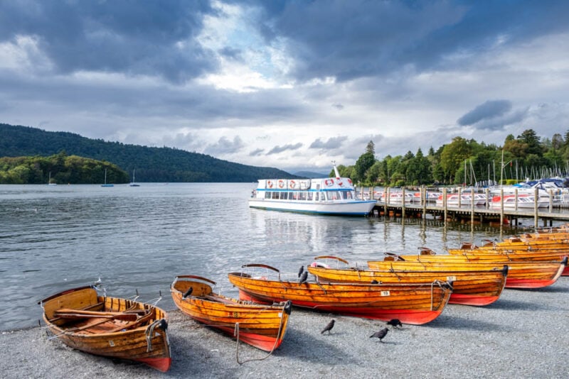 2 Week England Itinerary: Boat Tour of Lake Windermere
