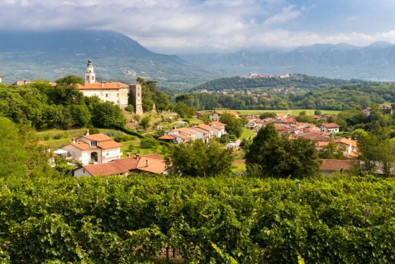 2 Week Itinerary in Slovenia: A Village in Vipava Valley