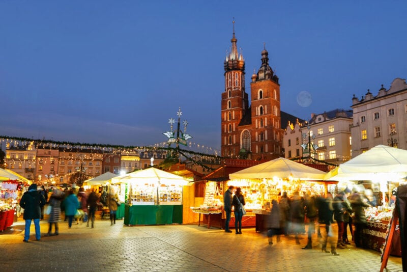 Best Cities to Visit in Europe for Christmas: Krakow