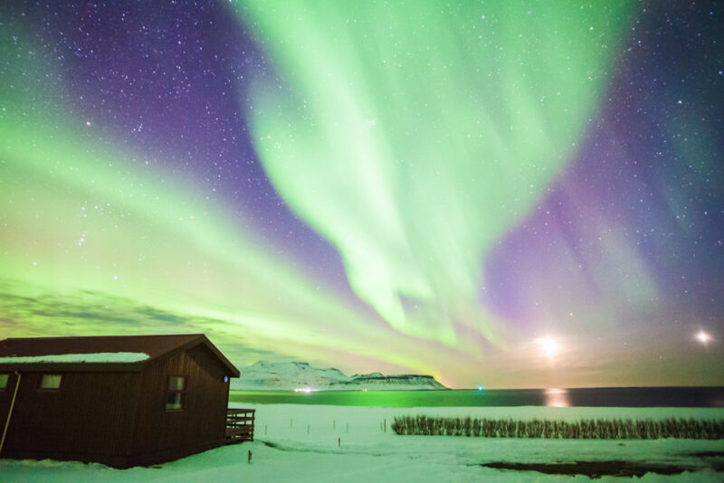 Best Cities to Visit in Europe in February: Northern Lights in Reykjavik