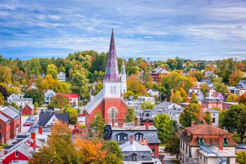 Best Cities to VIsit in USA in September: Burlington, Vermont