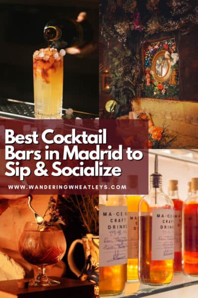 Best Cocktail Bars in Madrid, Spain