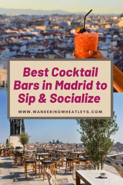 Best Cocktail Bars in Madrid, Spain