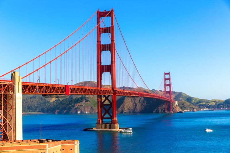 Best Places to VIsit in USA in September: San Francisco California
