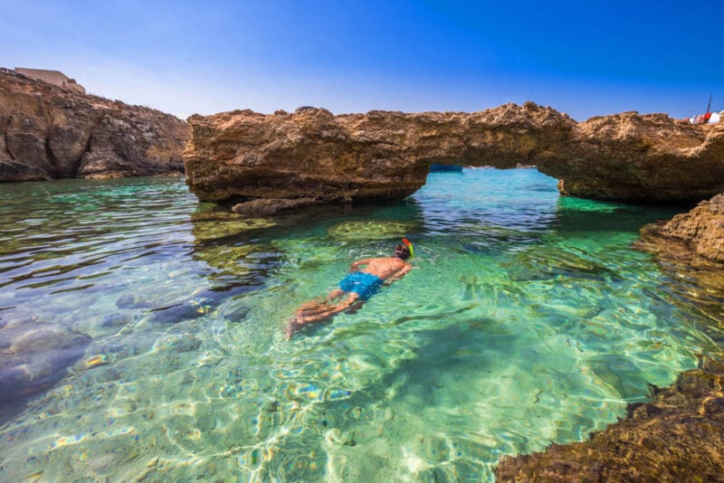 Best Things to do in Malta: Snorkeling Tour