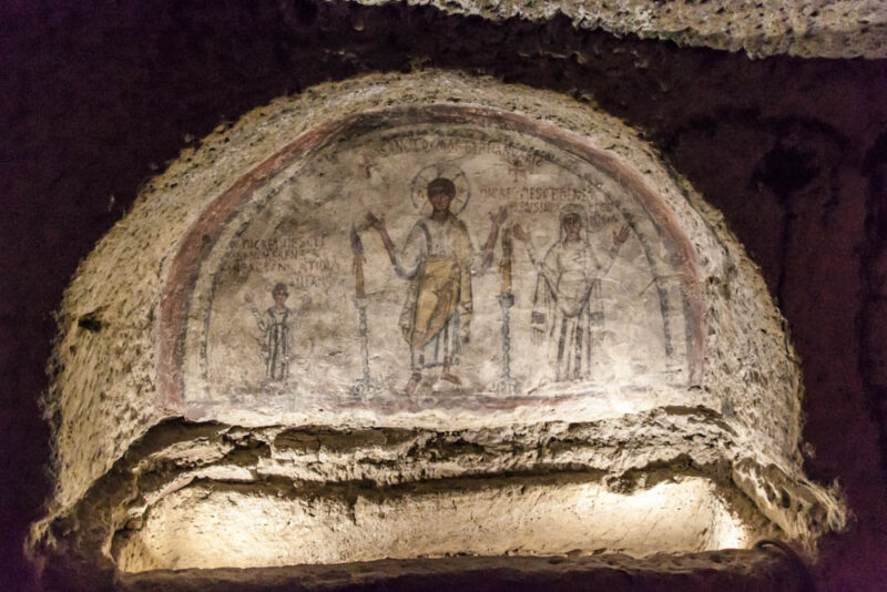 Best Things to do in Naples Italy: Catacombs of San Gennaro
