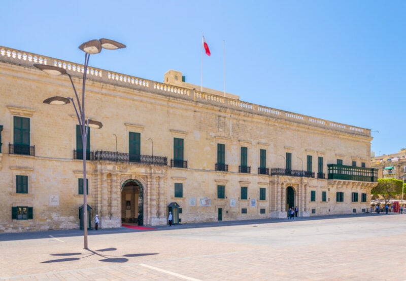 Cool Things to do in Malta: Grandmaster's Palace