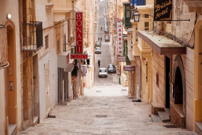 Cool Things to do in Malta: Walking Tour of Valleta