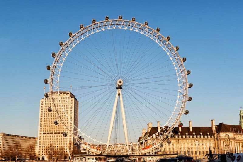 England Two Week Itinerary: London Eye
