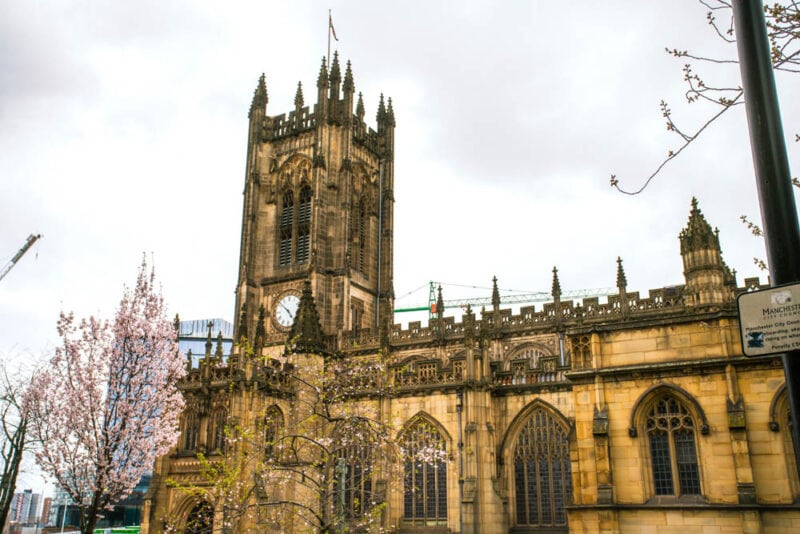 England Two Week Itinerary: Manchester Cathedral