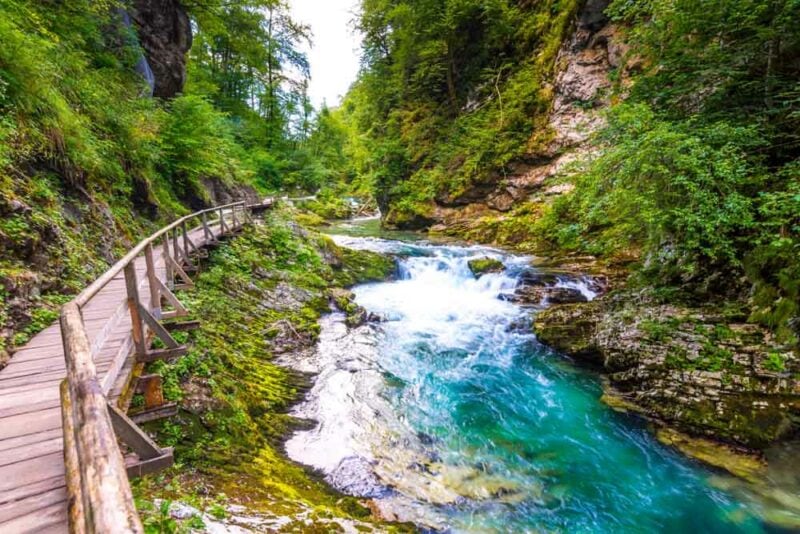 Slovenia Two Week Itinerary: Vintgar Gorge