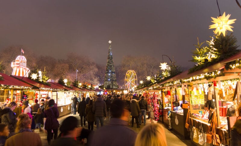 What Places Have Shoulder Season in Europe for Christmas: London