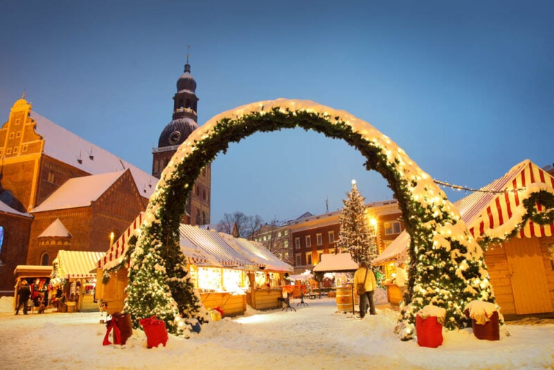 What Places Have Shoulder Season in Europe for Christmas: Riga