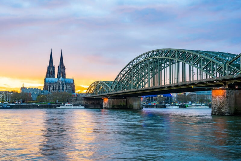 3 Days in Cologne Itinerary: Hohenzollern Bridge