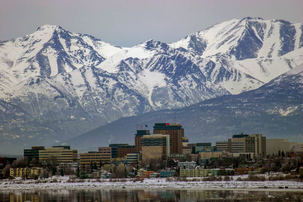 Best Cities to Visit in USA in April: Anchorage, Alaska
