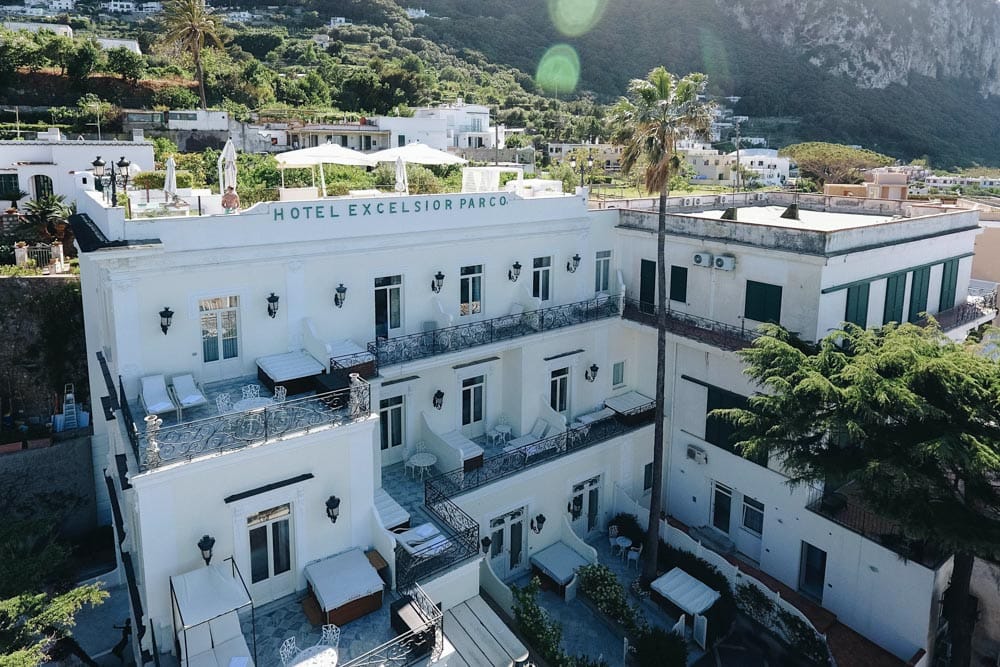 Best Hotels in Capri, Italy: Luxury Villa Excelsior Parco