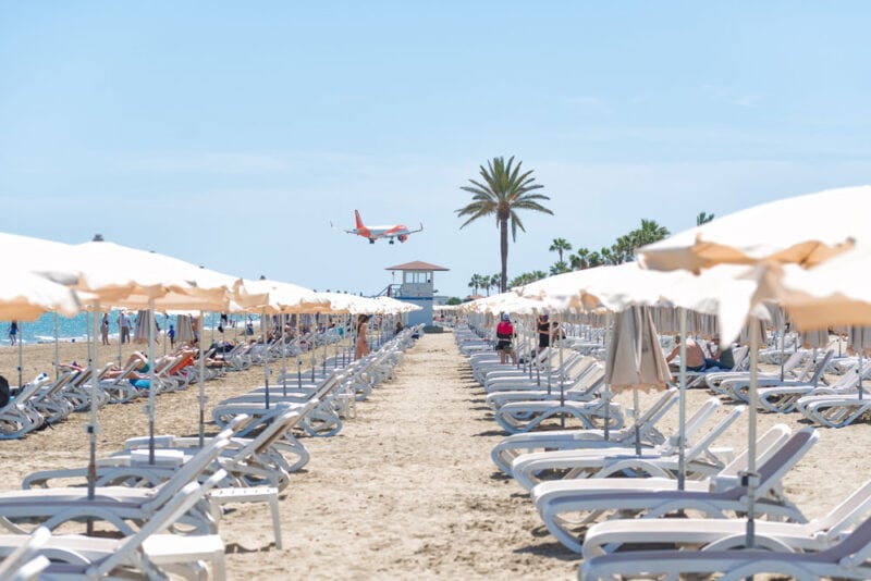 Best Places to Visit in Europe in March: Golden Beaches of Larnaca